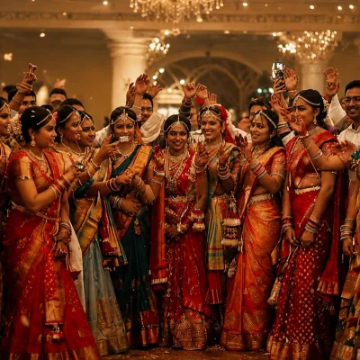 test wed join Wedding Planners business logo in Ahmedabad City